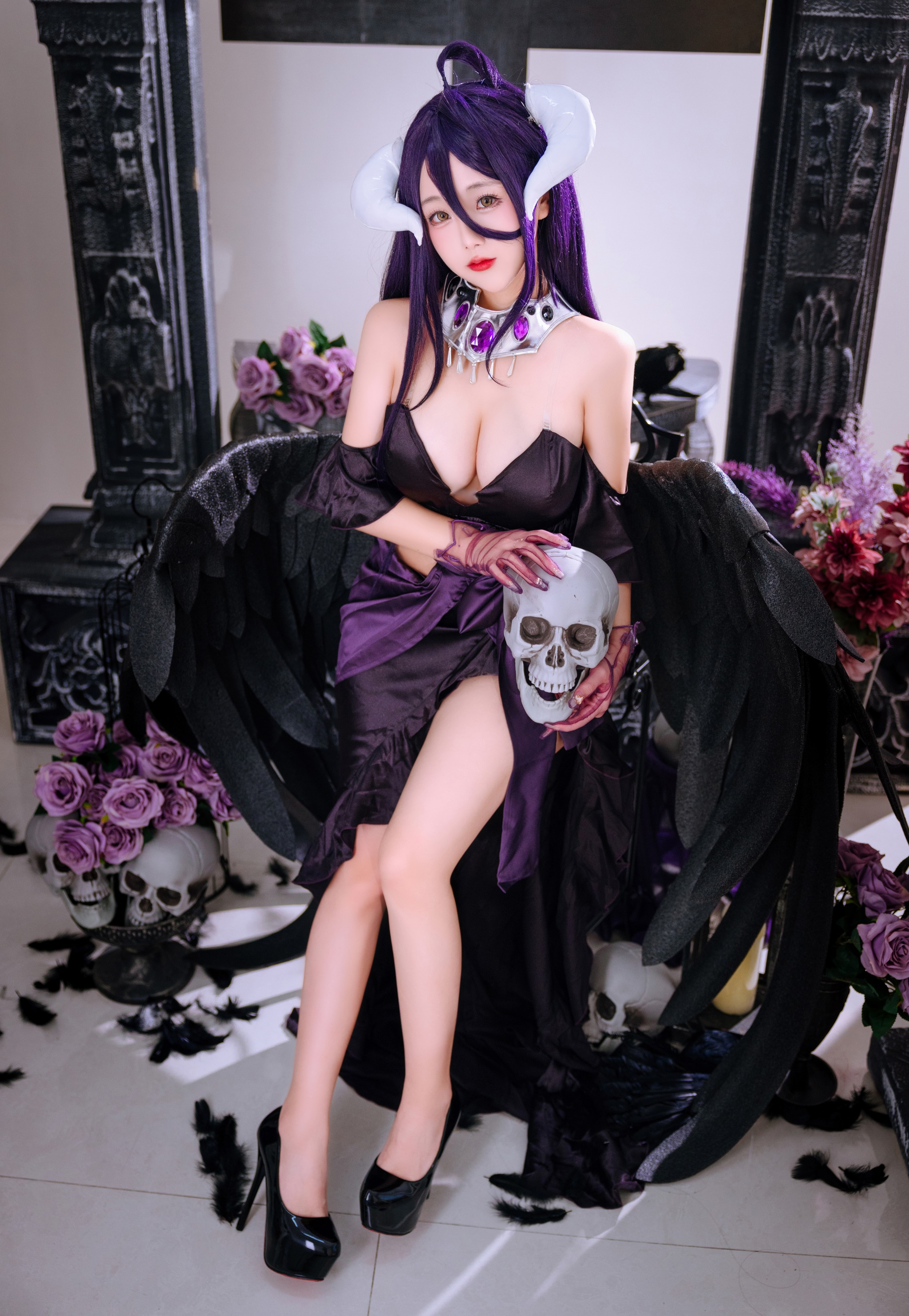 图片[1]-日奈娇 – NO.105 Overlord 雅儿贝德[78P]-XikXak